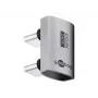 USB-C lizdo keitiklis Goobay 74446 sidabrinis, nikeliuoti/auksuoti kontaktai