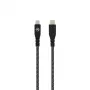 Duomenų laidas Tellur Type-C – Lightning 3A PD60W 1m juodas