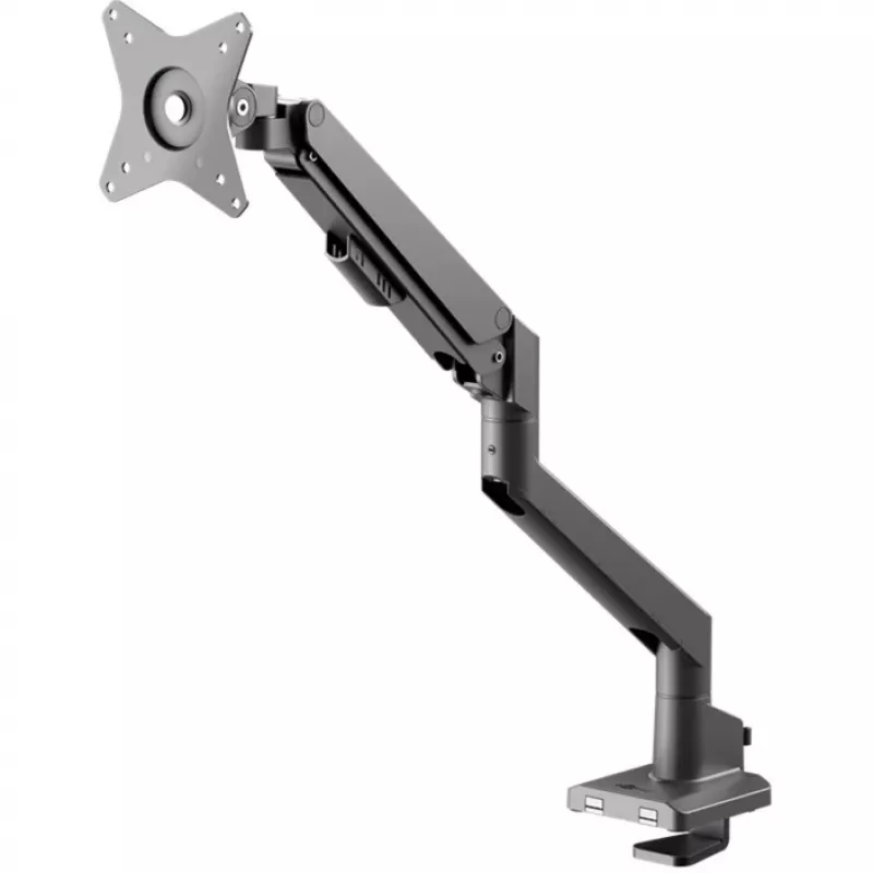 Goobay Pro 70813 vieno monitoriaus stalo laikiklis su dujine spyruokle, VESA, 17-32" (43-81 cm), 9 kg, juodas