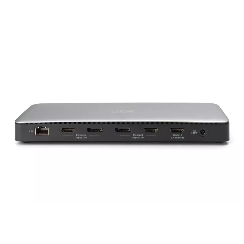 Digitus USB-C dokavimo stotelė 13 prievadų USB 3.2 Gen 2 4K Ultra HD
