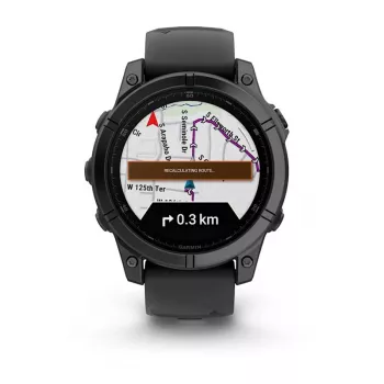 Garmin Fenix E 3.3 cm (1.3 inch) AMOLED 47 mm skaitmeninis 416 x 416 pikselių jutiklinis ekranas juodas Wi-Fi GPS (palydovas)
