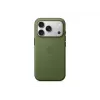 Dėklas Apple iPhone 17 Pro TechWoven su MagSafe Žalias