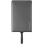 Intenso Powerbank MC10000 juoda 10000 mAh magnetinis su metaliniu žiedu