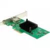 Inter-Tech ST-7267 PCIe tinklo plokštė RJ-45 10 Gbit/s sidabrinė žalia