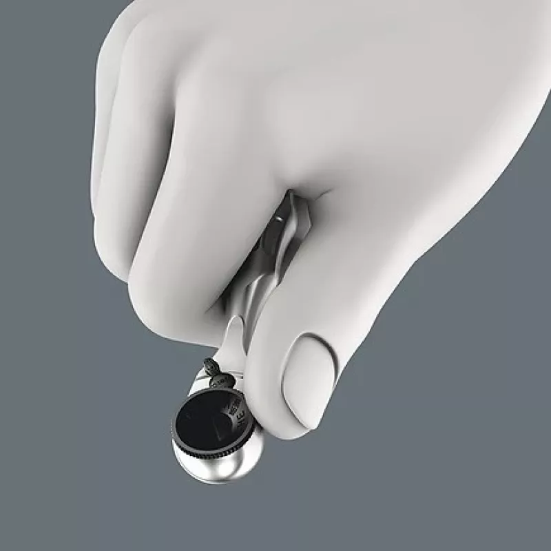 Wera 05073640001 rankinis atsuktuvas su keičiamais antgaliais ir reketiniu mechanizmu