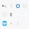 Reolink Duo Series W730 – 4K lauko Wi-Fi kamera, dvigubas objektyvas, 180° panoraminis vaizdas, asmens/transporto priemonės/gyvūno aptikimas