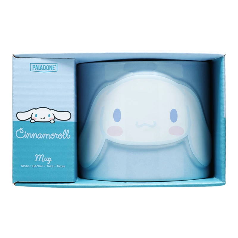 Puodelis Paladone Cinnamoroll su reljefiniu dizainu – keraminis personažo puodelis 400 ml