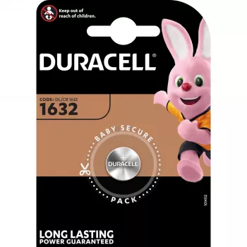 Duracell 1632 vienkartinė baterija CR1632 ličio
