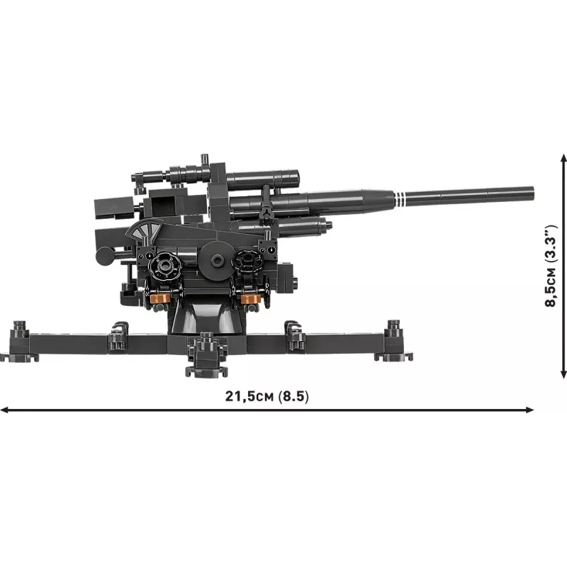 Konstruktorius Cobi Blocks 10,5 cm Flak 39 — 339 dalių
