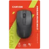 Belaidė pelė CANYON MW-7, 2.4 GHz, 6 mygtukai, DPI 800/1200/1600, su 1 AA baterija, 110×60×37 mm, 58 g, juoda