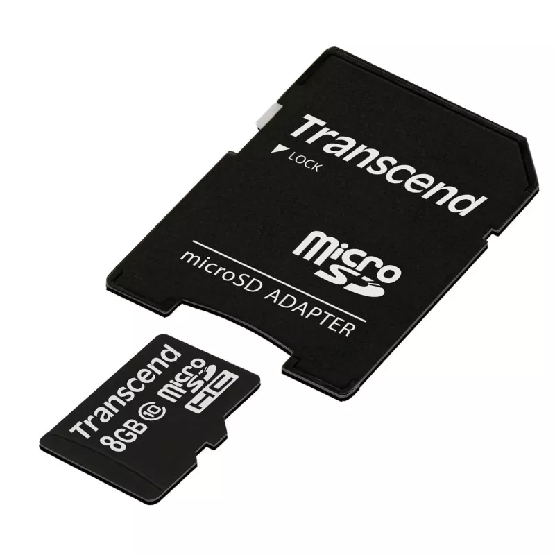 Transcend Premium - „Flash“ atminties kortelė (microSDHC su SD adapteriu)