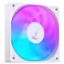 JONSBO SL-120CW 120 mm RGB korpuso ventiliatorius, 3 kontaktų, baltas
