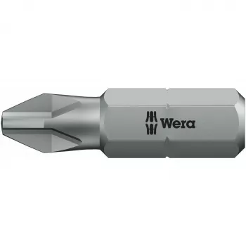 Bitų laikiklis Wera KK Stubby Magazin RA 4 magnetinis, modelis 05008893001, kompaktiškas stubby žurnalas antgaliams