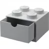 LEGO stalčius 4, Pilka laikymo dėžė su smeigėmis