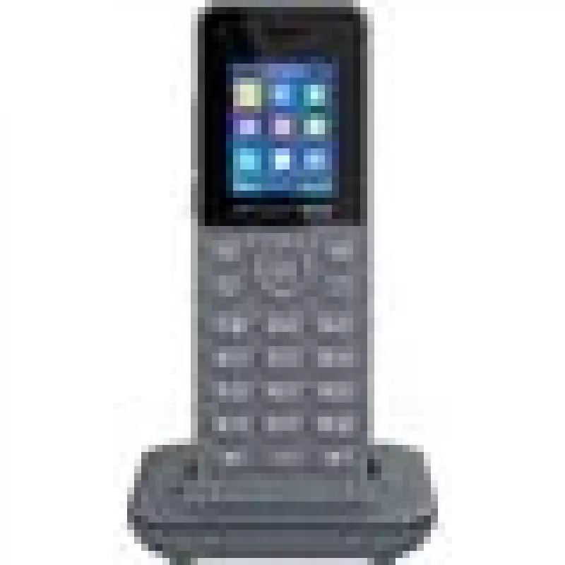 Grandstream DP725 DECT HD ragelis be laido, 1,8 colio TFT spalvotu ekranu, 20 SIP paskyrų ir linijų, push-to-talk, pilkas