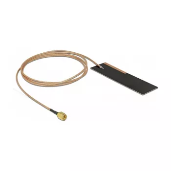 Antena DeLOCK 12620 NB-IoT LPWAN, 2 dBi, SMA vyriška, 1 m