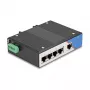 Ethernet Switch DELOCK 80162 – 5 prievadų Gigabit RJ45 montavimui ant DIN bėgelio