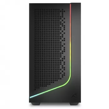 Korpusas Sharkoon J1000 ARGB mATX – vidutinis bokštas su ARGB apšvietimu