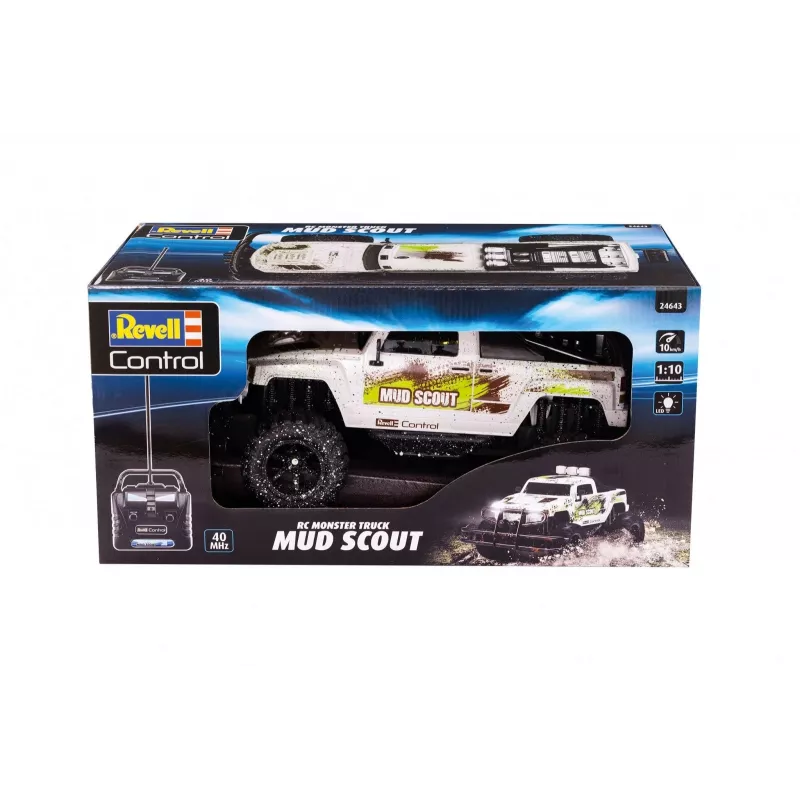 Revell New Mud Scout radijo bangomis valdomas modelis Sunkvežimis elektrinis variklis