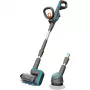 Akumuliatorinis terasų valiklis GARDENA 14842-55 18V lengvas dizainas