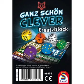 Stalo žaidimo rezultatų bloknotas G3 That's Pretty Clever! (Kelioninis leidimas) 8+