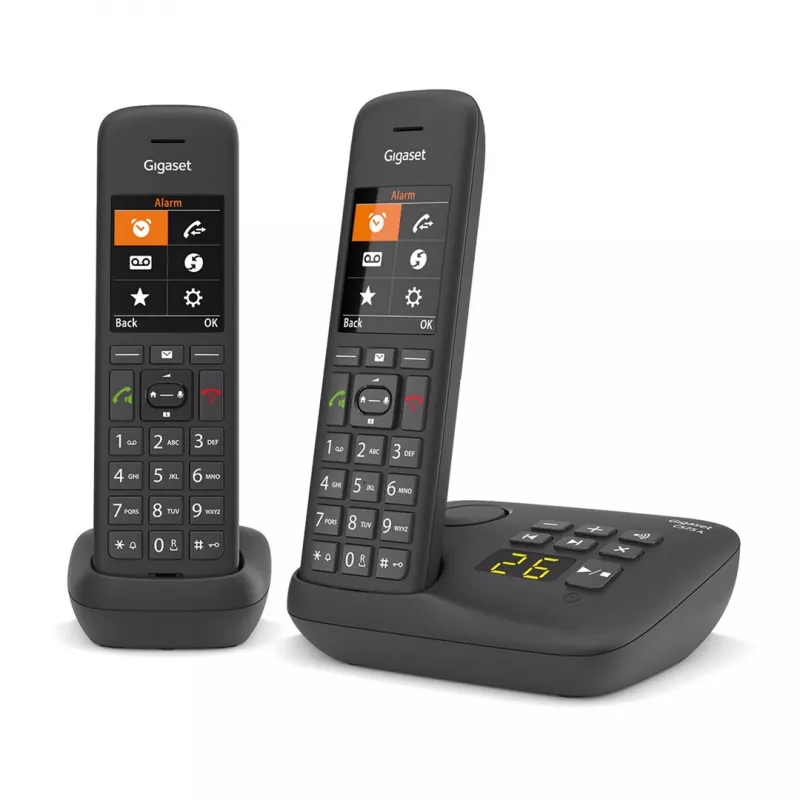 Analogo/DECT belaidis telefonas Gigaset C575A Duo, 2 rageliai