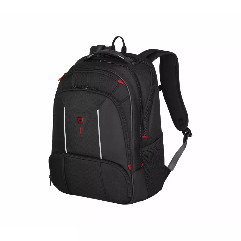 Wenger Carbon Pro verslo kuprinė su 15,6 col. nešiojamojo kompiuterio kišene ir planšetės kišene, juoda (653129)