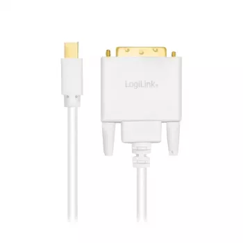 Vaizdo kabelio adapteris LogiLink CV0138 Mini DisplayPort į DVI 3 m