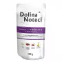 Šlapias šunų ėdalas Dolina Noteci Premium Rabbit Adult 150 g pakelis, be grūdų, suaugusiems mažų veislių šunims