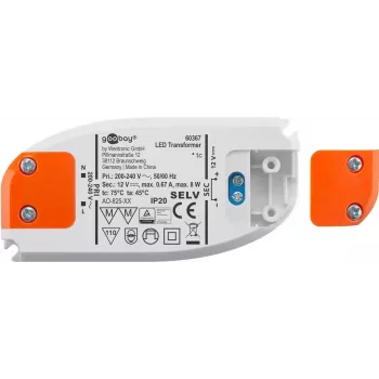 Goobay LED transformatorius 12 V / 8 W (60367)