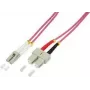 Logilink Patch-Cable LC kelių režimų (M) į SC kelių režimų (M) - 3 m - Skaidulinė optika - 50/125 µm - OM4 - Be halogenų - alyvinė (FP4LS03)