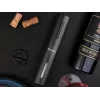 Beper P102ACP100 įkraunamas elektrinis kamščiatraukis, USB, juodas