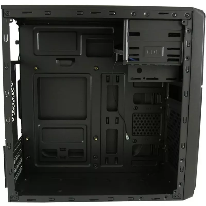 LC Power 2015MB - korpusas - Micro ATX - be maitinimo šaltinio - juodas - USB/Audio (LC-2015MB-ON)