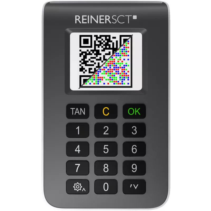 ReinerSCT tanJack photo QR TAN generatorius - Antracitas