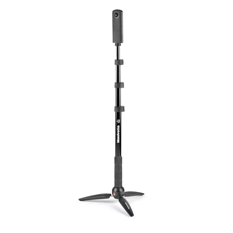 Tripod Manfrotto Pixi Evo skaitmeniniams/filmavimo fotoaparatams 3 kojelės Juodas