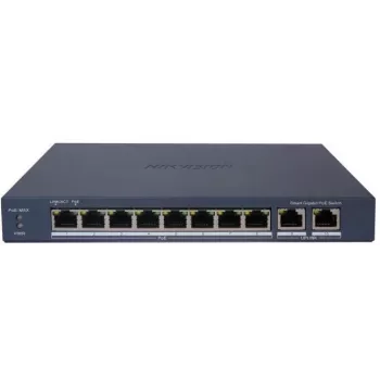 SVIČIUS POE HIKVISION DS-3E1510P-EI(O-STD)