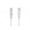 Patchcord Cat.6 UTP 20,0 m pilkas