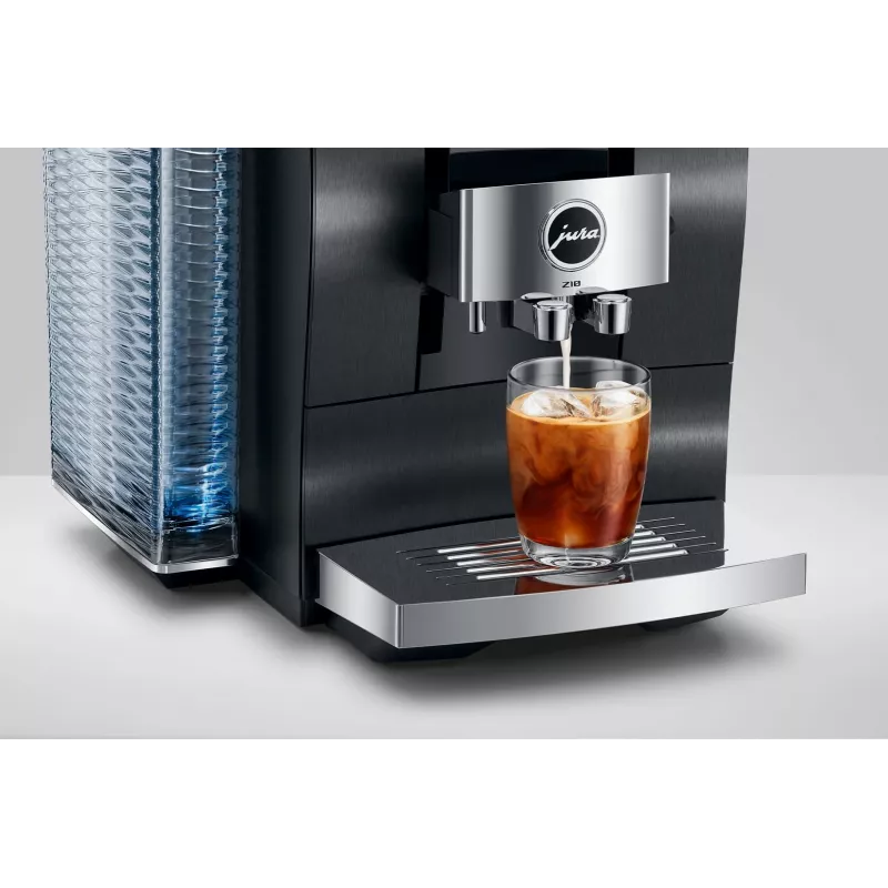 Espresso aparatas JURA Z10 Fully-auto 2.4 L Aliuminis Juodas, 1450 W, 15 bar, 51 gėrimų