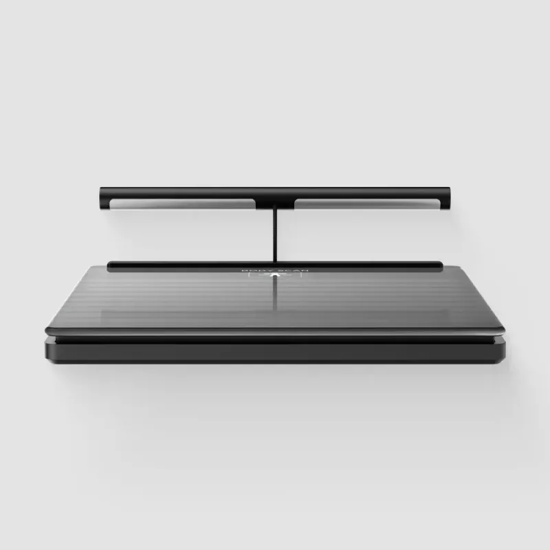 Svarstyklės elektroninės asmeninės Withings BODY SCAN Square Black