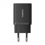 Baseus P10111404113-00 Cube USB-C / USB-A 30W tinklo įkroviklis Juodas