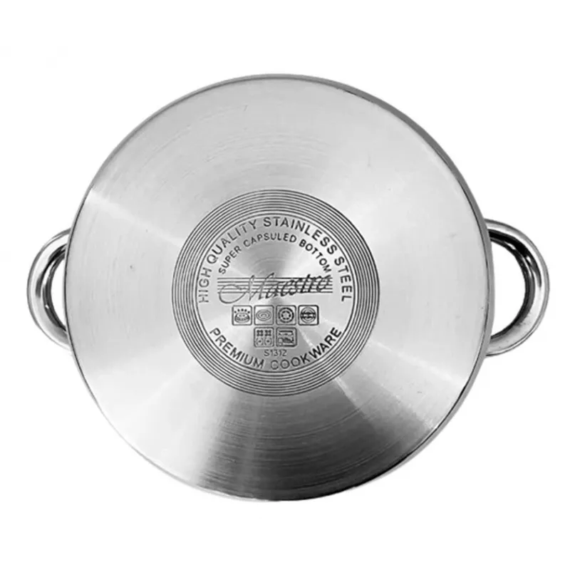 Elektrinis garintuvas Maestro MR-2900-18 1500W vertikalus garinimas, 18 cm puodas, 2 l, nerūdijantis plienas ir stiklas, tinka indukcinėms kaitlentėms