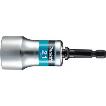 Makita Impact Premier smūginis veržliarakčio šešiakampis antgalis H21, šešiakampio lizdo ilgis 80 mm