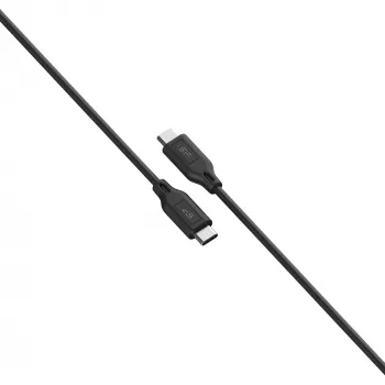 USB-C laidas Silicon Power LK15CC 1 m USB-C juodas 0.48 Gbit/s