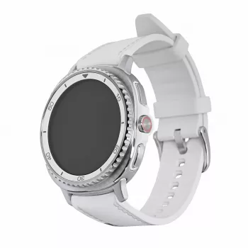 Išmanusis laikrodis Samsung Galaxy Watch 8 Classic 46 mm sidabrinis — 3,3 cm AMOLED, 4G, 64 GB, 445 mAh