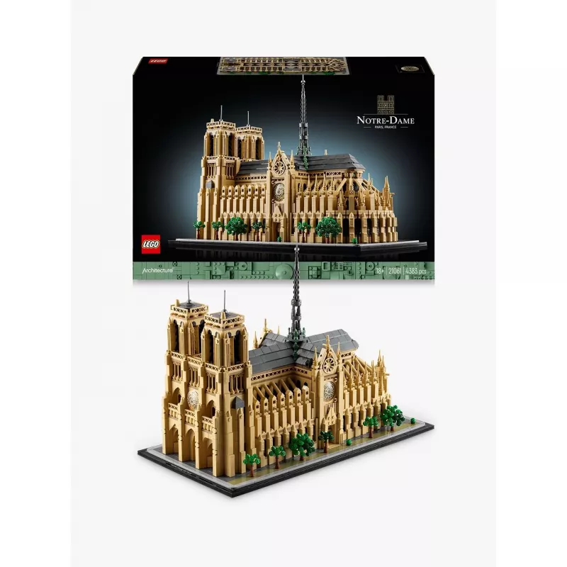 LEGO Architecture Notre-Dame De Paris Statybų Rinkinys Suaugusiems 21061