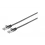 Microconnect V-UTP6A03S-FLAT plokščias tinklo kabelis 3 m Cat6a U/UTP juodas