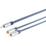 Garso kabelis ShiverPeaks 30832-MHQ — 2x RCA (stereo) į 3,5 mm lizdą, 1,5 m