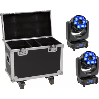 LED prožektorių rinkinys Beam Wash Flower Effect EUROLITE TMH-H240 2x (20000968)