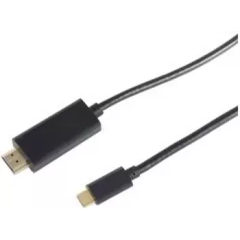 Laido adapteris USB Type-C – HDMI ShiverPeaks BS10-56025, 1 m