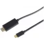 Laido adapteris USB Type-C – HDMI ShiverPeaks BS10-56025, 1 m